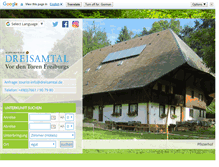 Tablet Screenshot of pfisterhof-kirchzarten.de